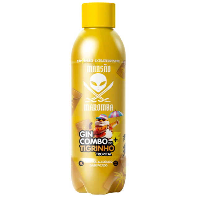 Gin + Combo Tigrinho Tropical 1L